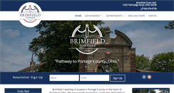 Desktop Screenshot of brimfieldohio.gov